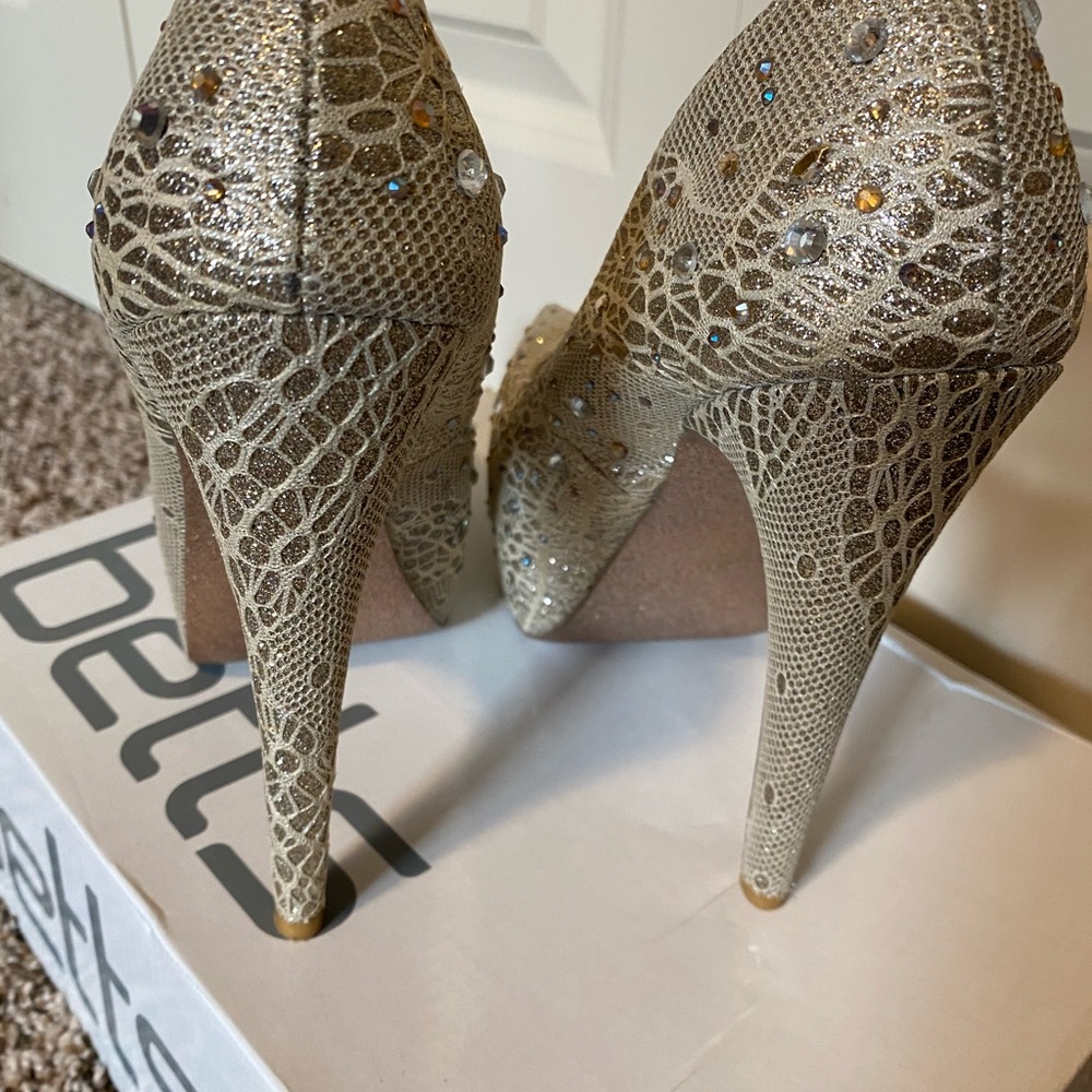 Betts Australia Glamour Platform Heels - Picture 6 of 7